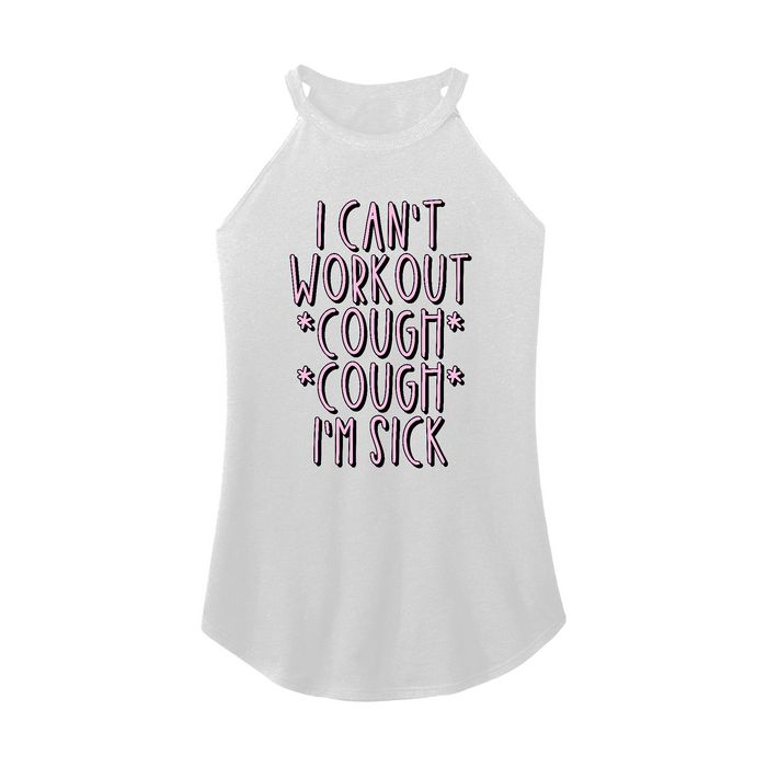 Womens X-Small White Rocker Tank Top