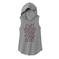 Womens Small Heather Gray Hoodie