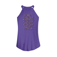 Womens X-Small Purple Tank Top