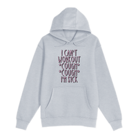 Unisex Small Heather Gray Pullover Hooded Sweatshirt