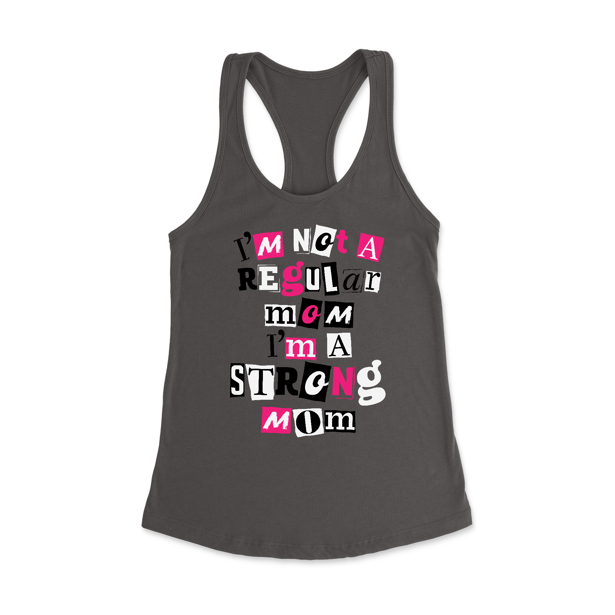 Womens X-Small Dark Grey Style_Tank Top