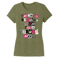 Womens X-Small Military Green Style_T-Shirt