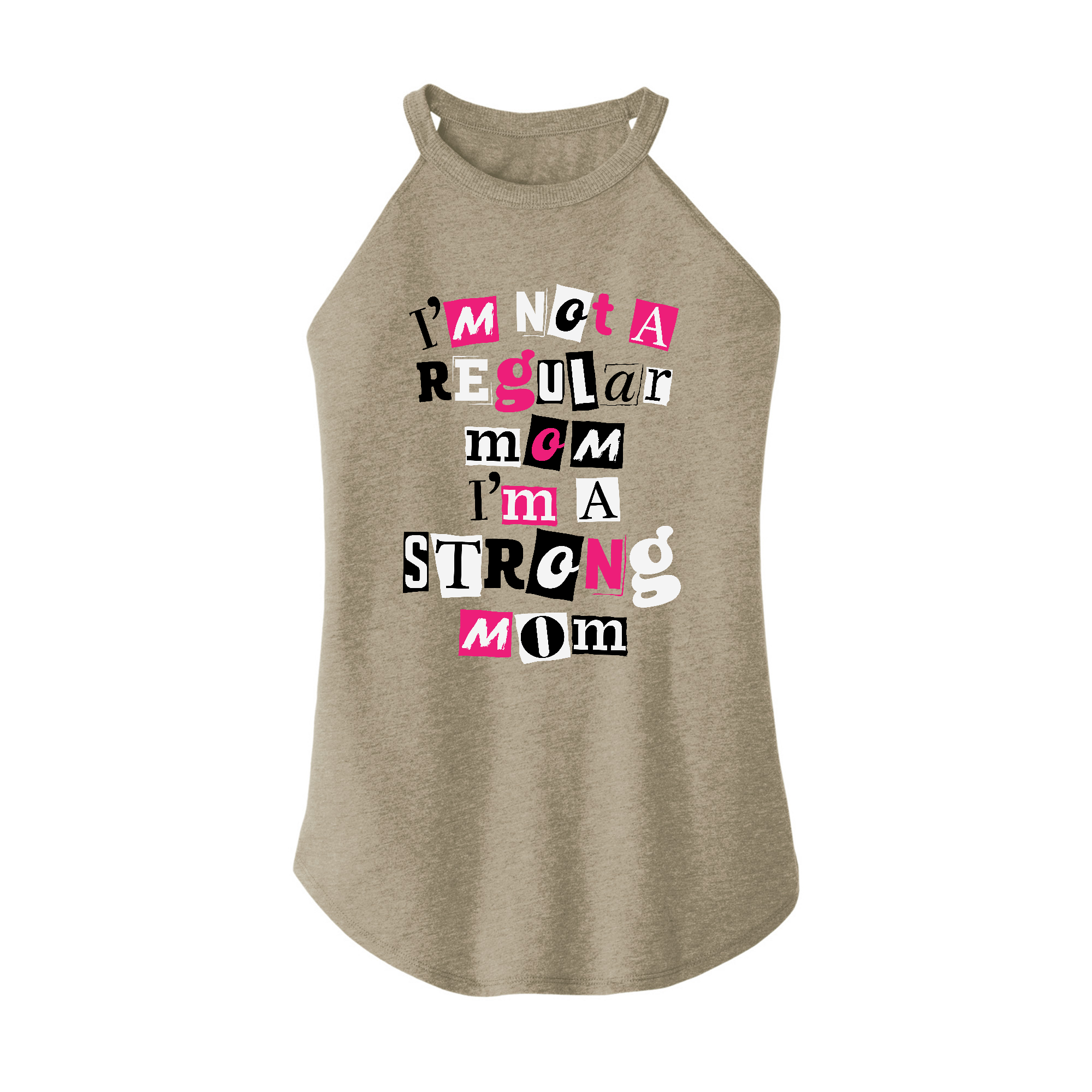 Womens X-Small Sand Rocker Tank Top