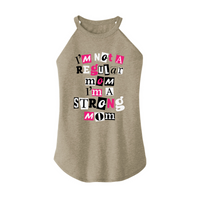 Womens X-Small Sand Rocker Tank Top