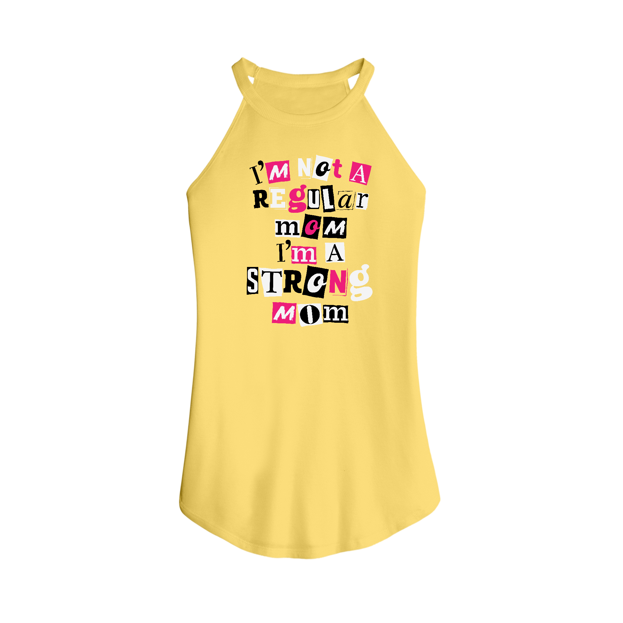Womens X-Small Yellow Tank Top
