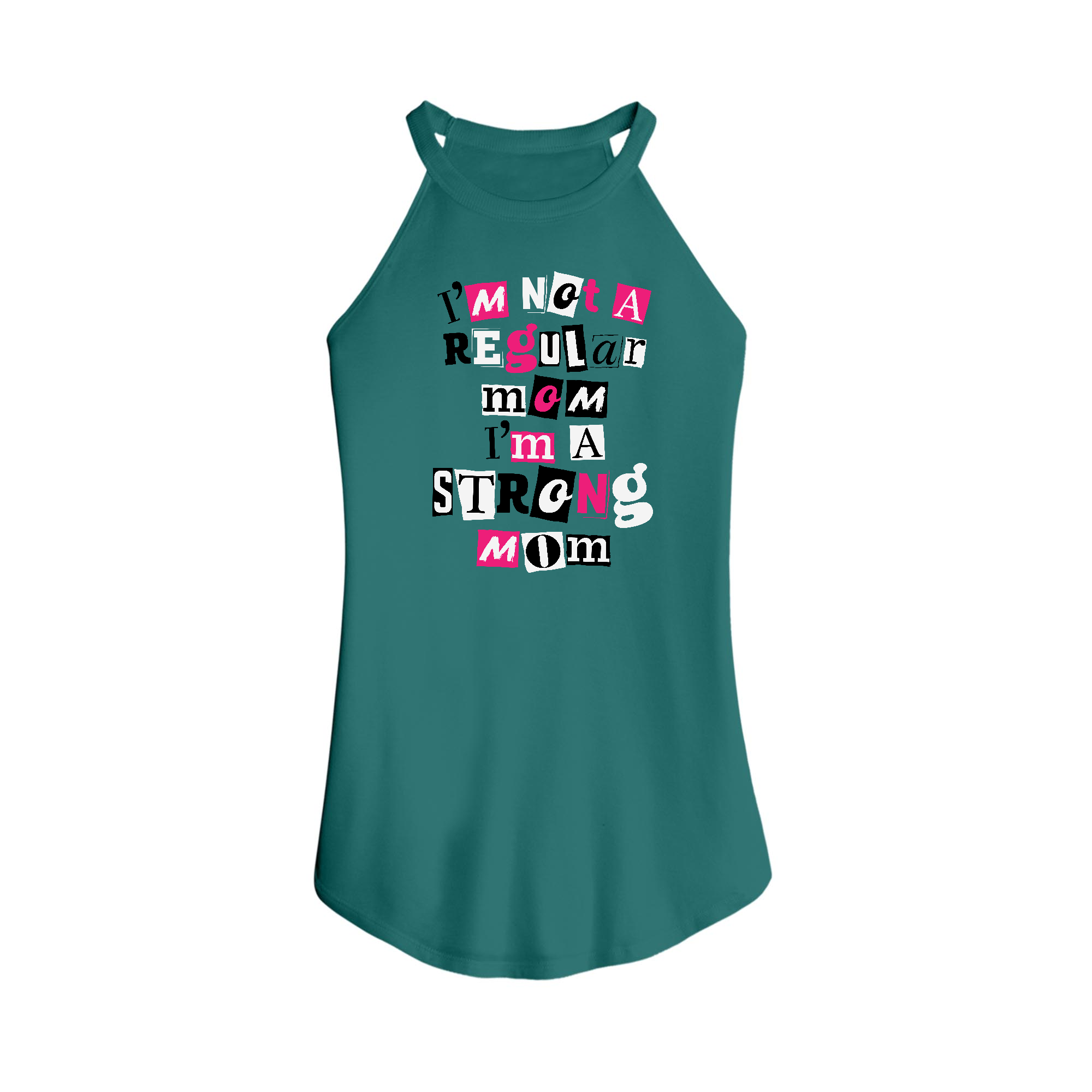 Womens X-Small Teal Tank Top