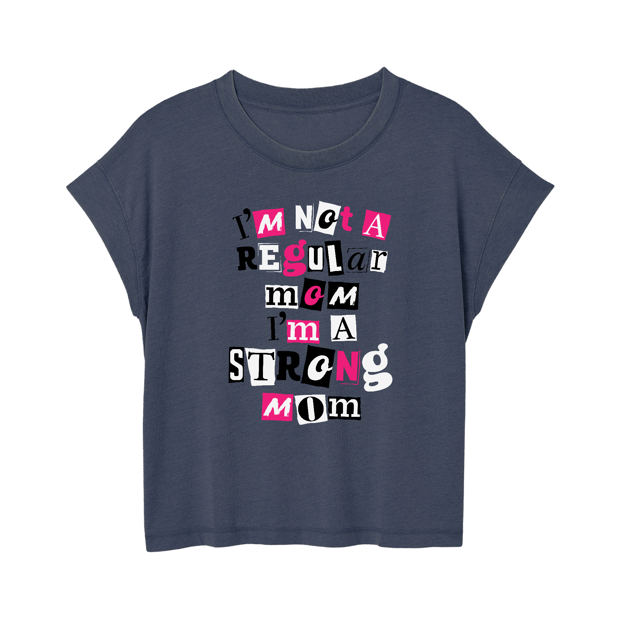 Womens Small Navy Style_T-Shirt
