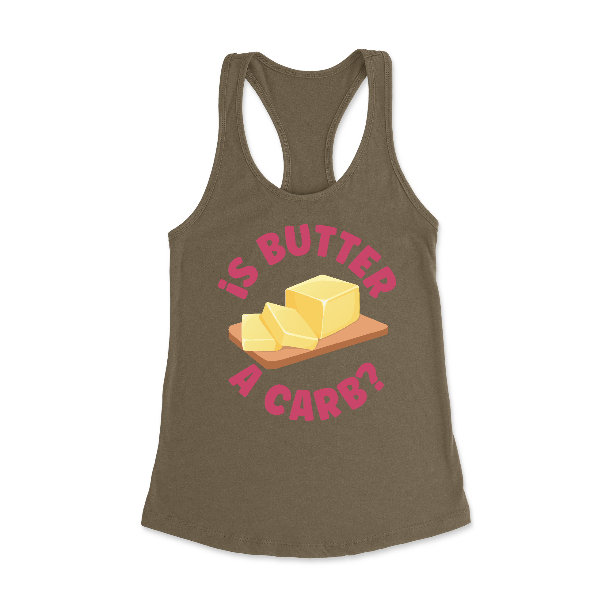 Womens X-Small Military Green Style_Tank Top