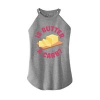 Womens X-Small Grey Rocker Tank Top