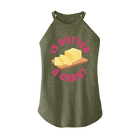 Womens X-Small Military Green Rocker Tank Top