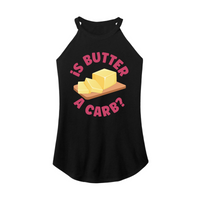 Womens X-Small Black Rocker Tank Top