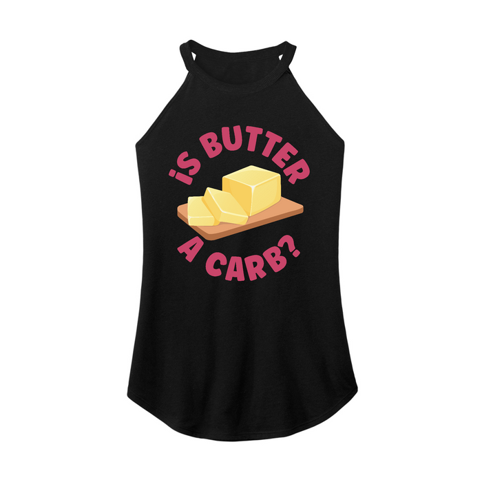 Womens X-Small Black Rocker Tank Top