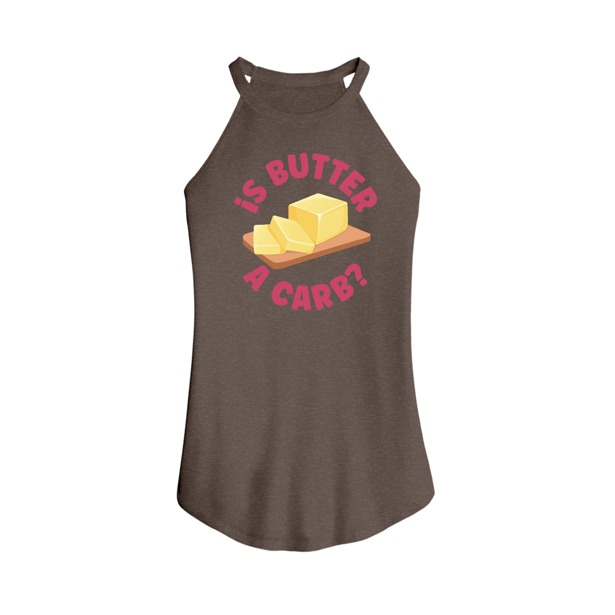 Womens X-Small Brown Tank Top