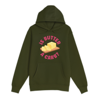 Unisex Small Army Pullover Hooded Sweatshirt