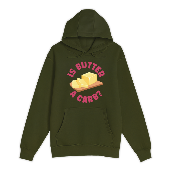 Unisex Small Army Pullover Hooded Sweatshirt