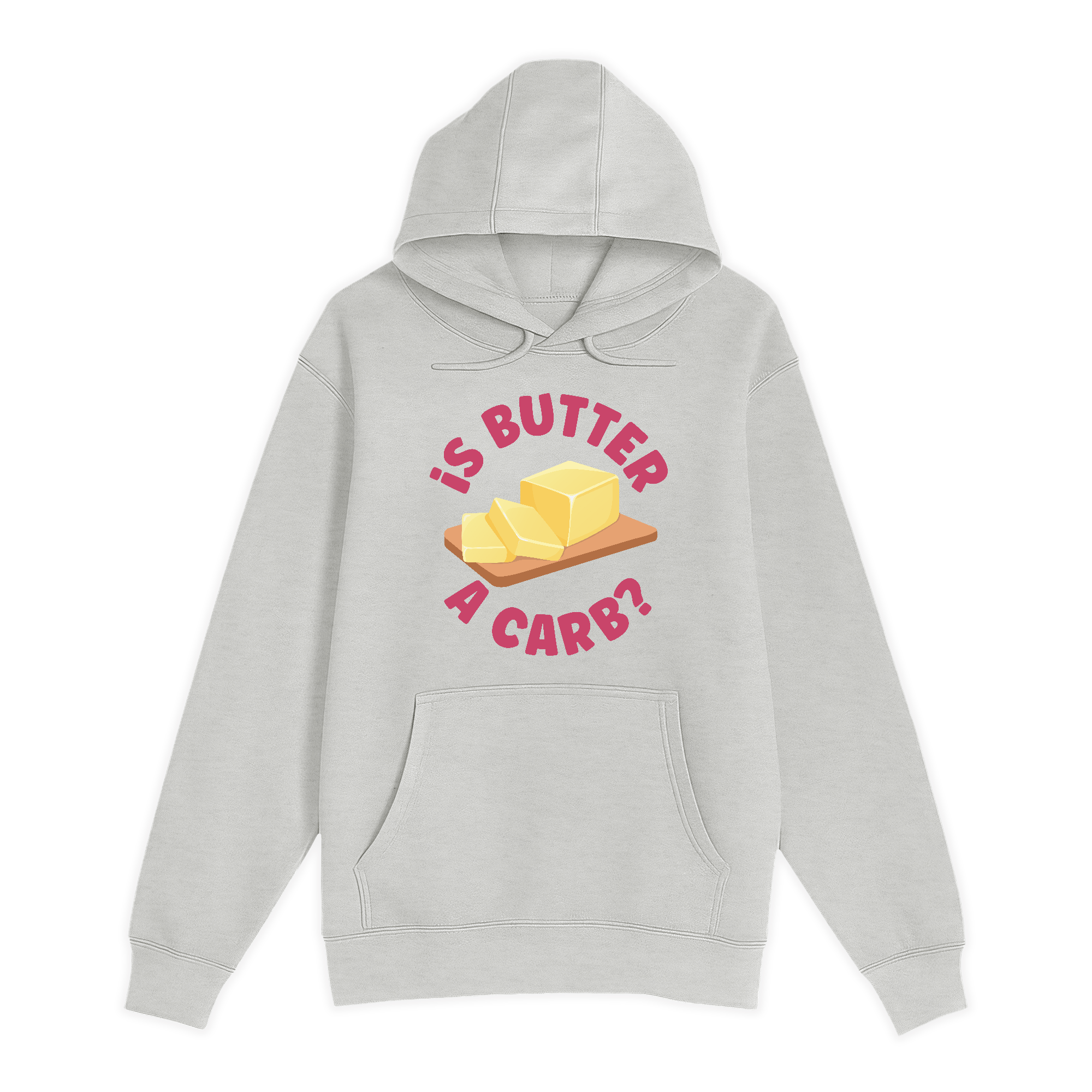 Unisex Small Oatmeal Pullover Hooded Sweatshirt