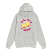 Unisex Small Oatmeal Pullover Hooded Sweatshirt
