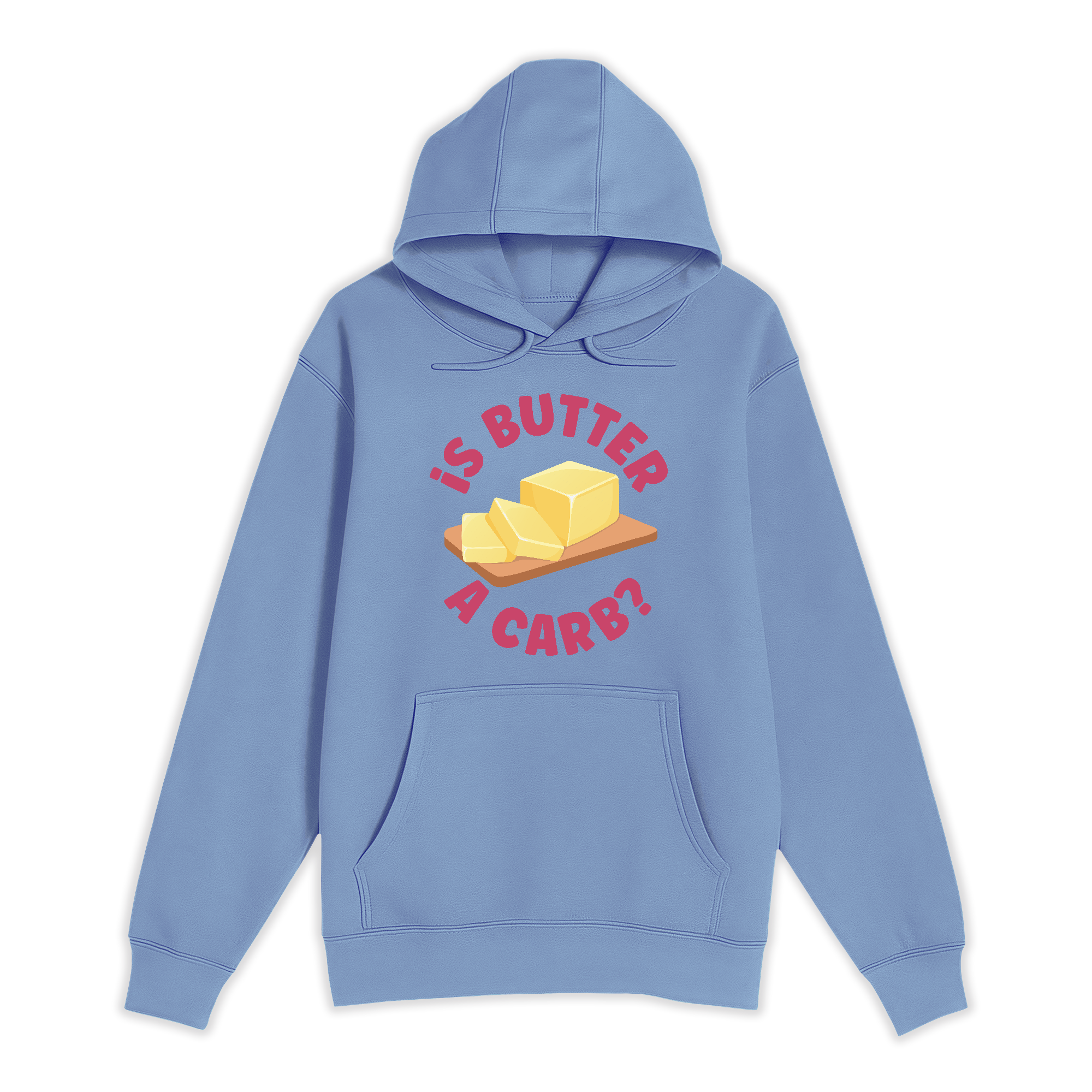 Unisex Small Colony Blue Pullover Hooded Sweatshirt