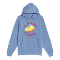 Unisex Small Colony Blue Pullover Hooded Sweatshirt