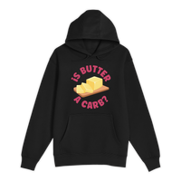 Unisex Small Black Pullover Hooded Sweatshirt