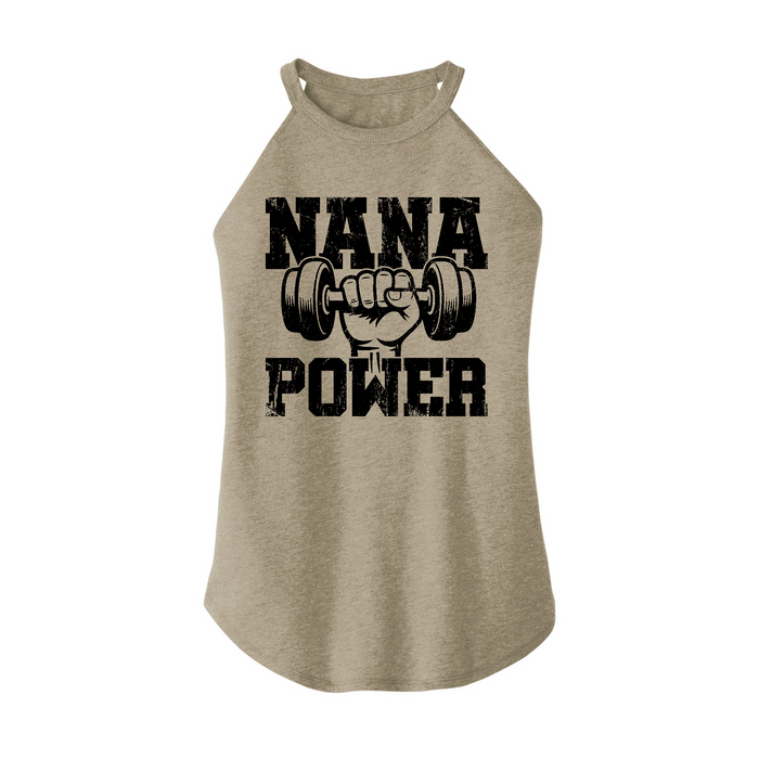 Womens X-Small Sand Rocker Tank Top