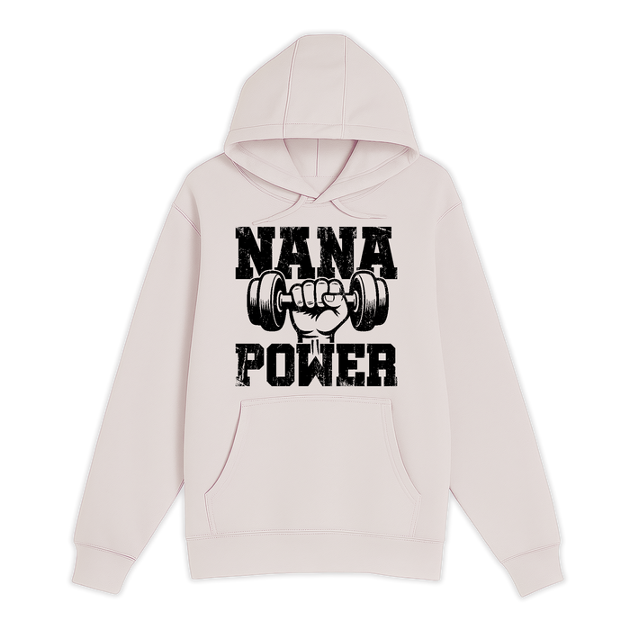 Unisex Small Light Pink Pullover Hooded Sweatshirt