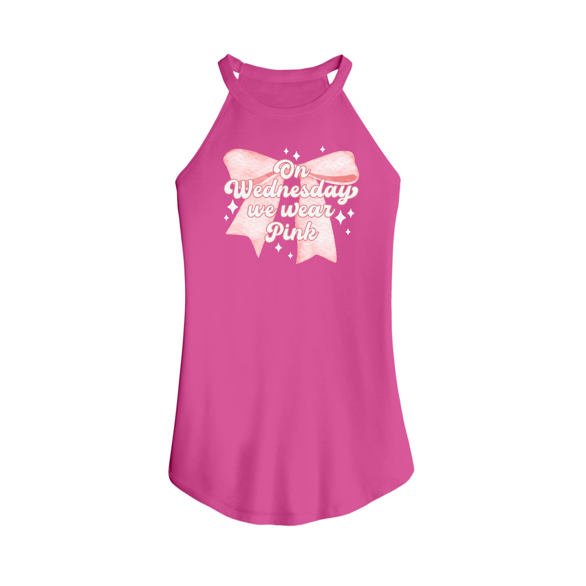 Womens X-Small Fuchsia Tank Top