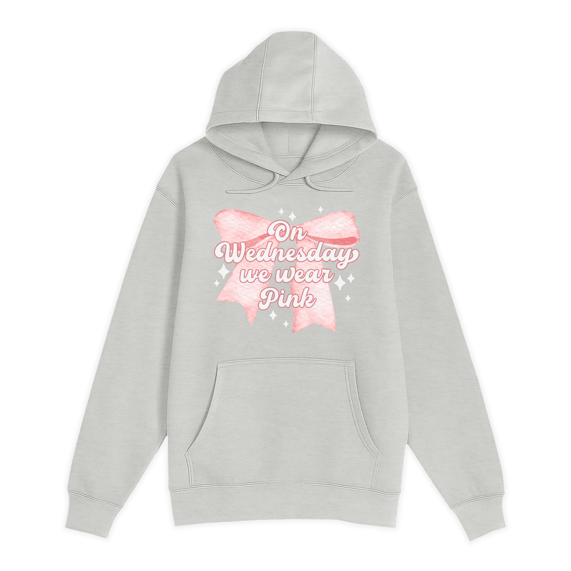 Unisex Small Oatmeal Pullover Hooded Sweatshirt