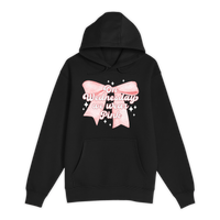 Unisex Small Black Pullover Hooded Sweatshirt