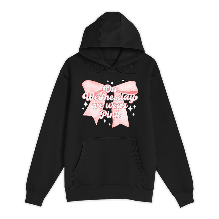 Unisex Small Black Pullover Hooded Sweatshirt