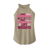 Womens X-Small Sand Rocker Tank Top