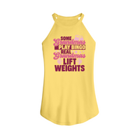 Womens X-Small Yellow Tank Top