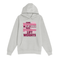 Unisex Small Oatmeal Pullover Hooded Sweatshirt