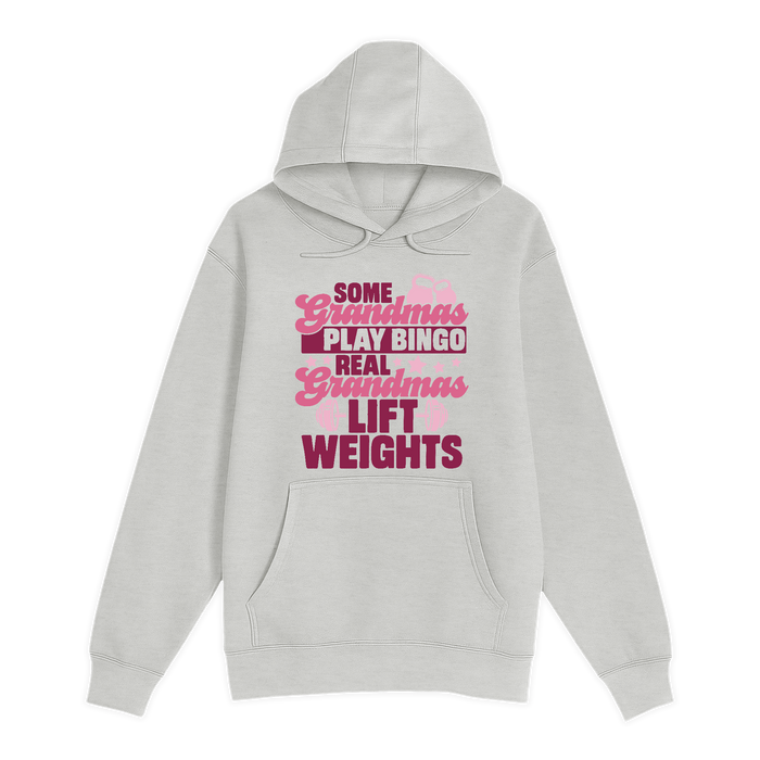 Unisex Small Oatmeal Pullover Hooded Sweatshirt