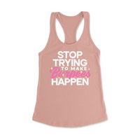 Womens X-Small Desert Pink Style_Tank Top