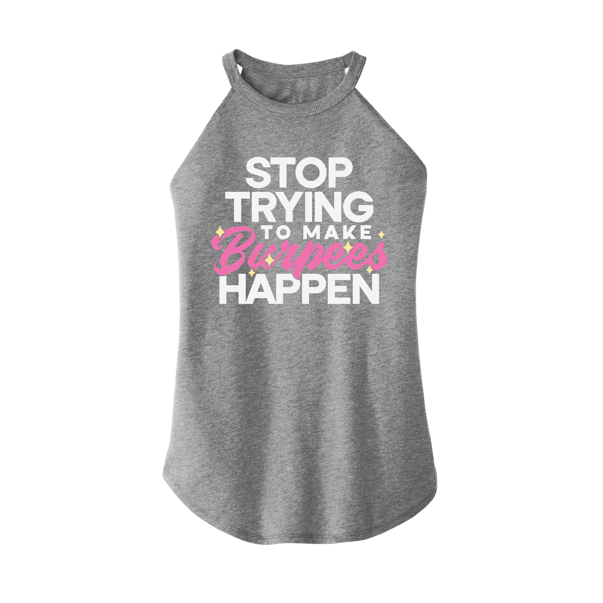 Womens X-Small Grey Rocker Tank Top