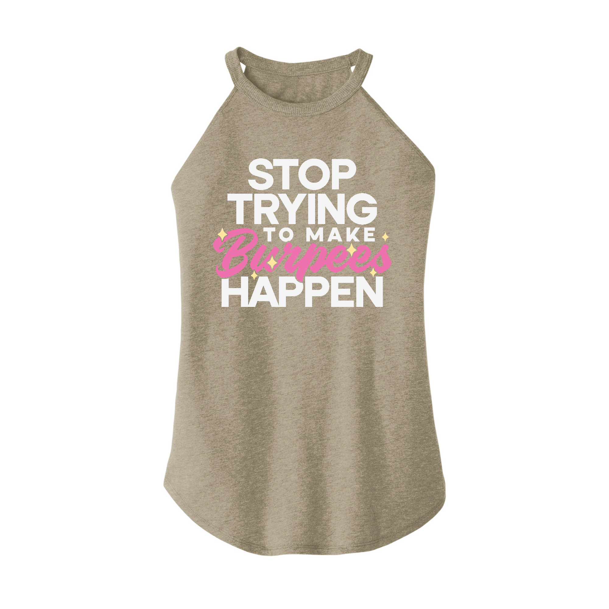 Womens X-Small Sand Rocker Tank Top