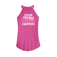 Womens X-Small Fuchsia Tank Top