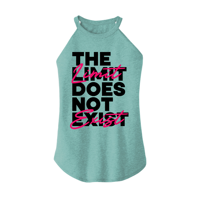 Womens X-Small Teal Rocker Tank Top