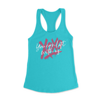 Womens X-Small Tahiti Blue Style_Tank Top