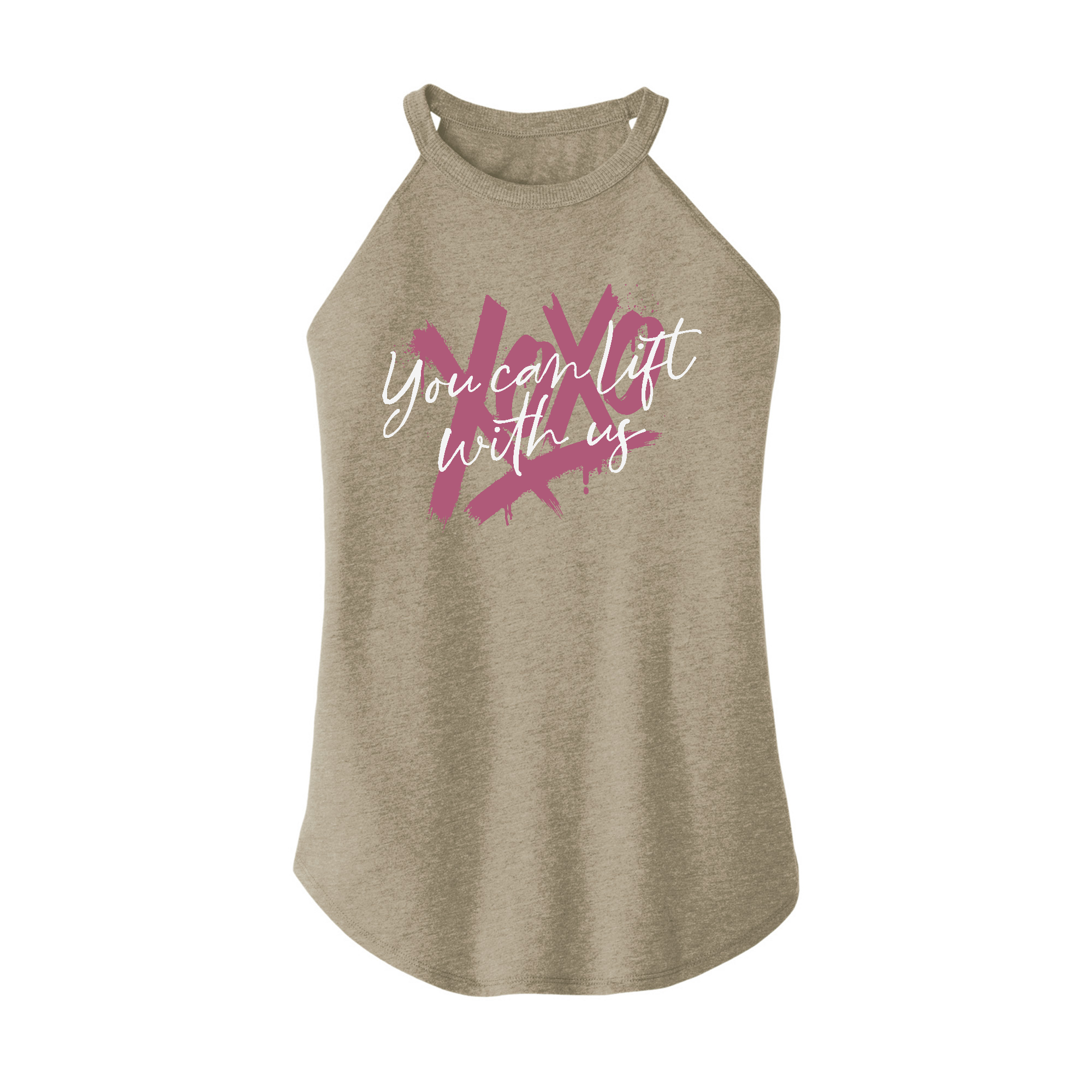 Womens X-Small Sand Rocker Tank Top