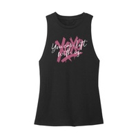 Womens X-Small Black Muscle Tank