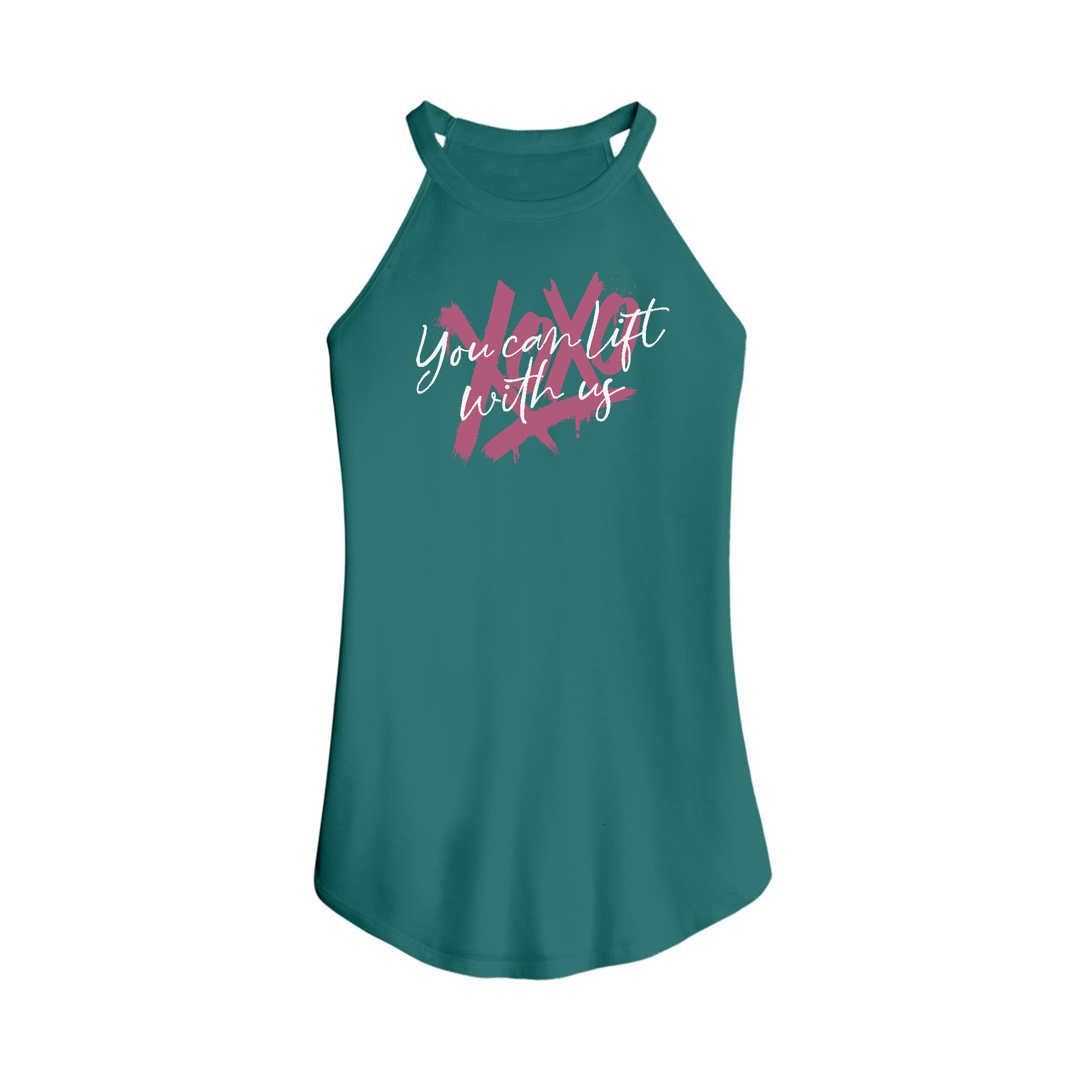 Womens X-Small Teal Tank Top