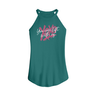 Womens X-Small Teal Tank Top