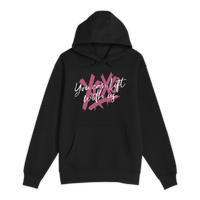 Unisex Small Black Pullover Hooded Sweatshirt