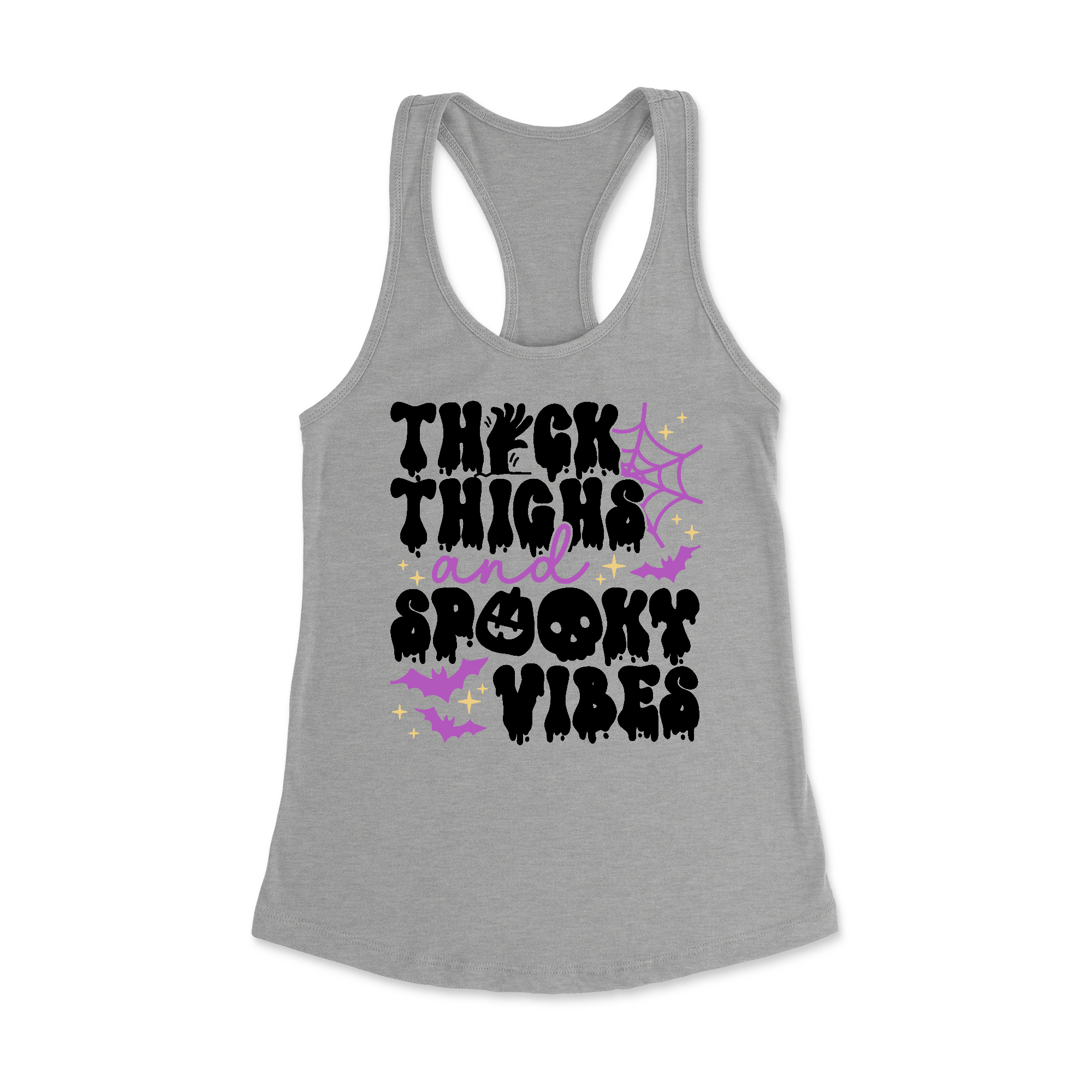 Womens X-Small Heather Gray Style_Tank Top