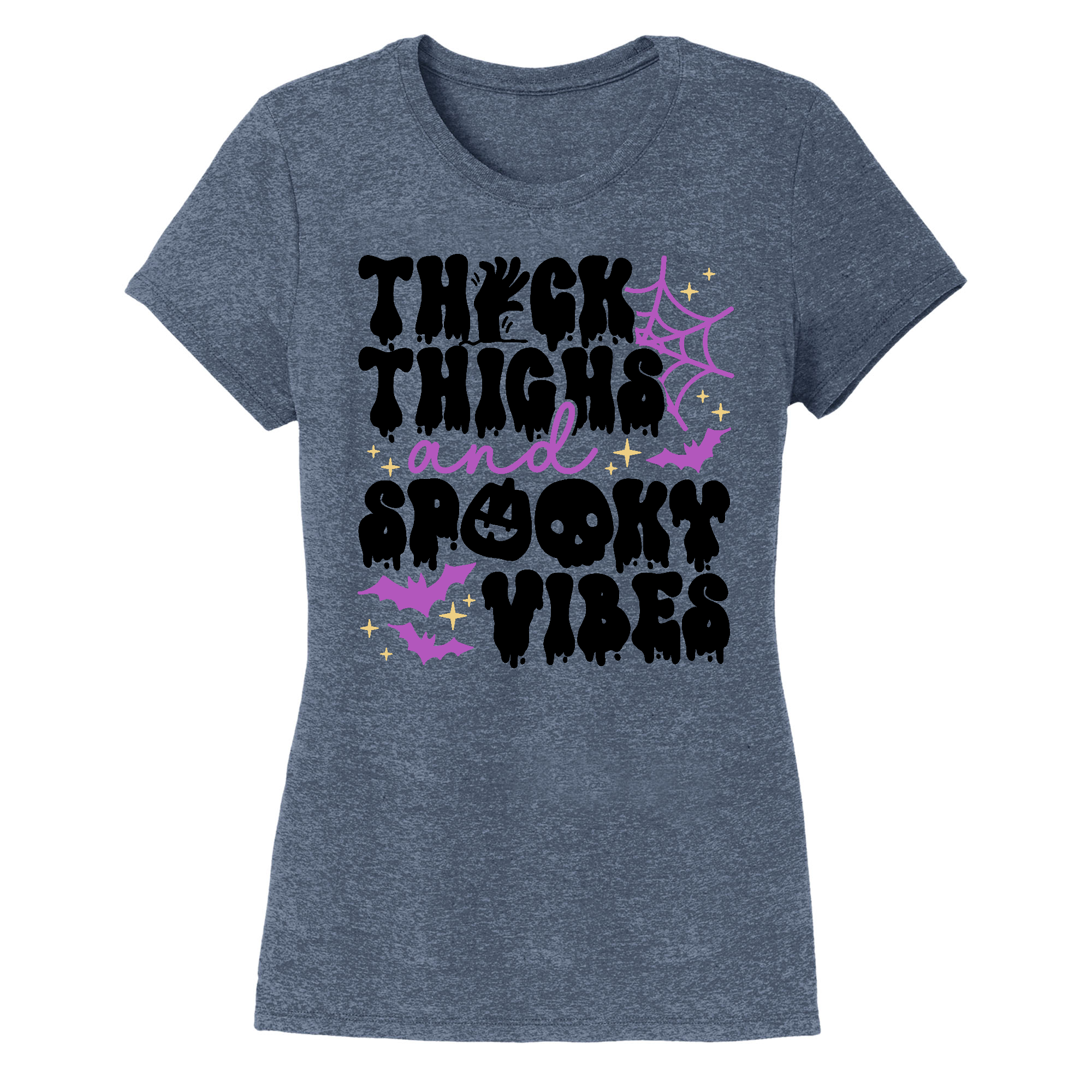 Womens X-Small Navy Heather Style_T-Shirt