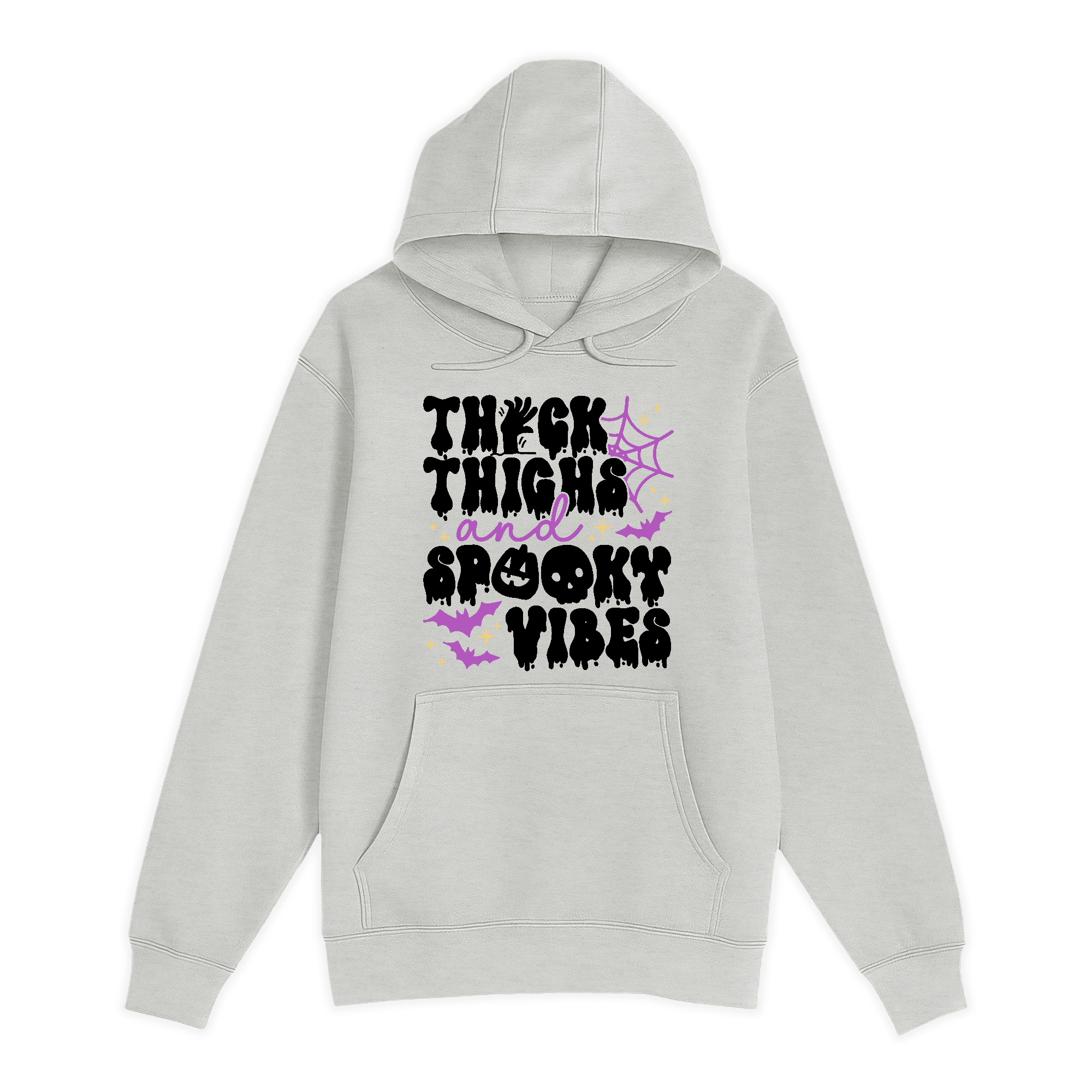 Unisex Small Oatmeal Pullover Hooded Sweatshirt
