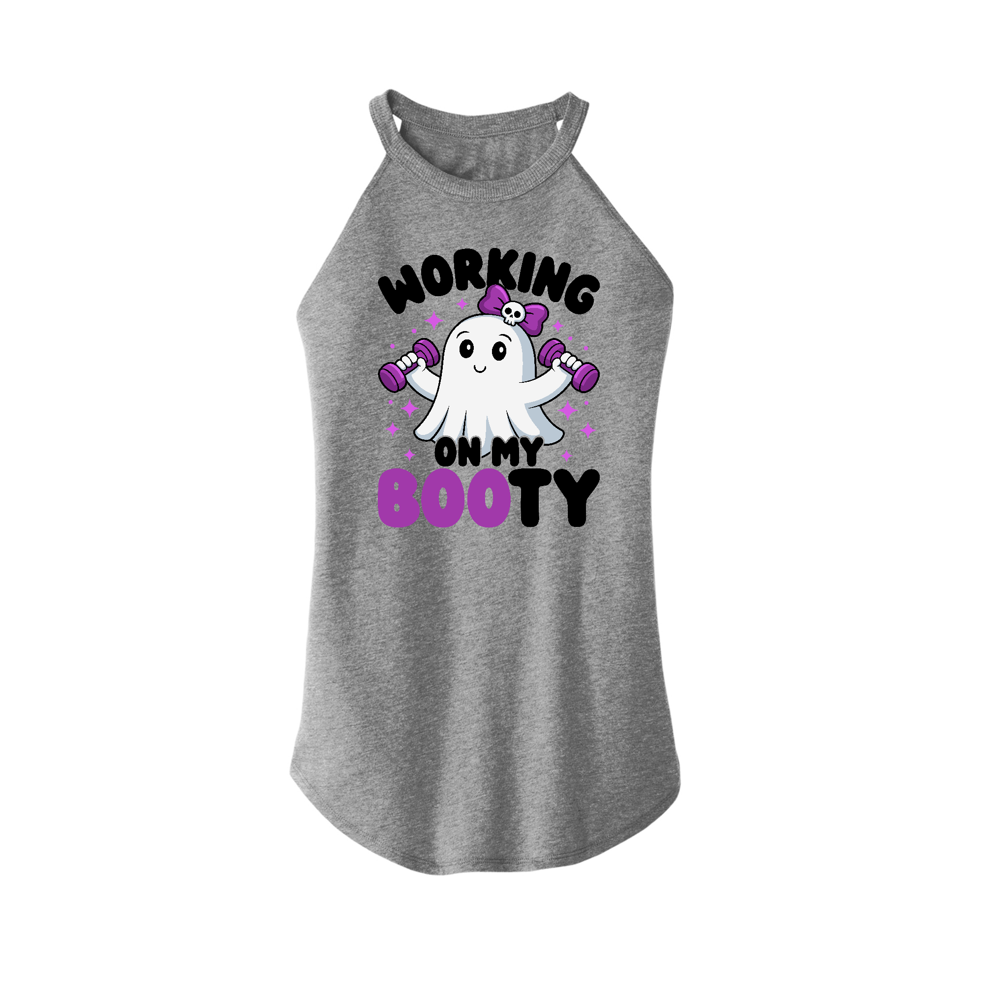 Womens X-Small Heather Gray Tank Top