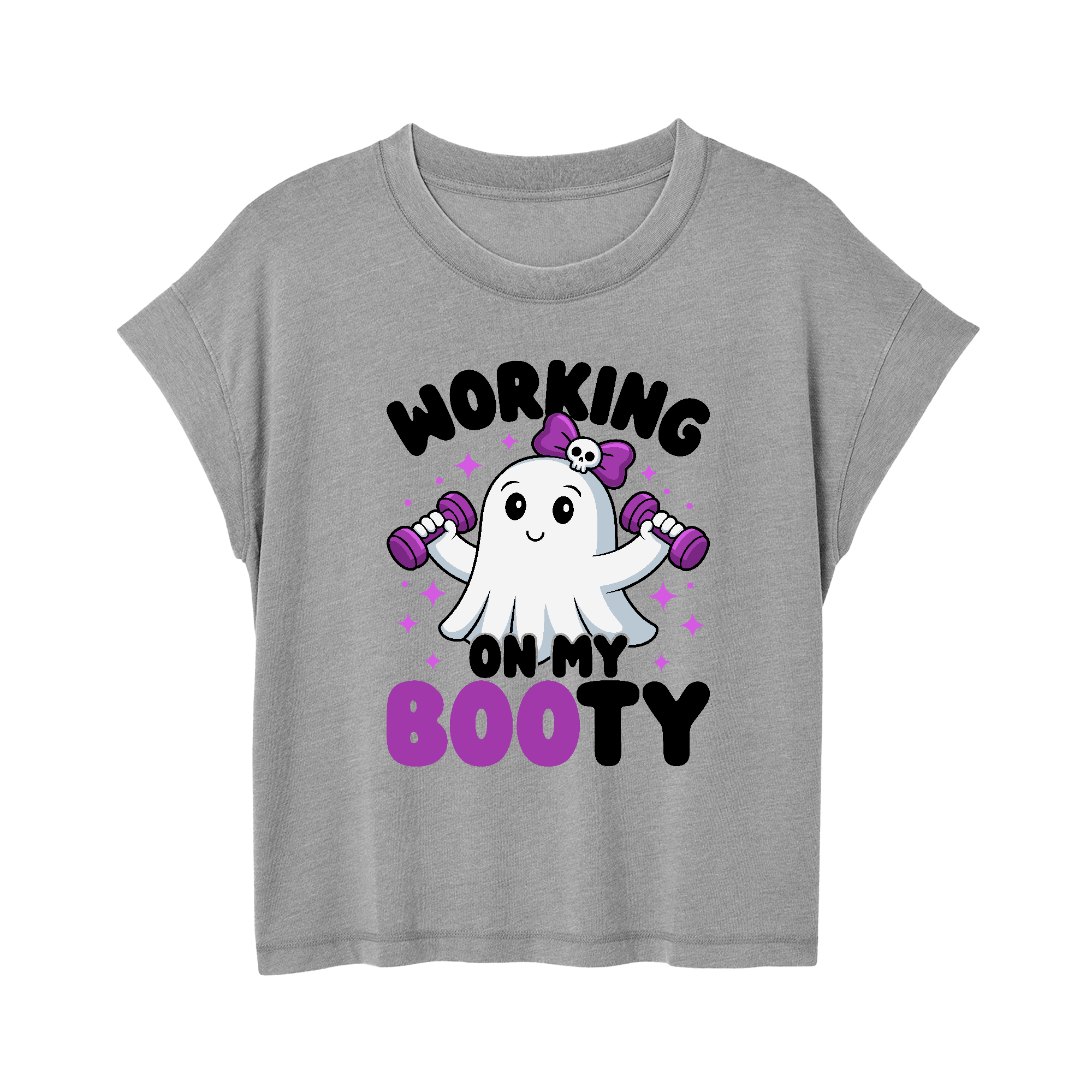 Womens Small Grey Style_T-Shirt